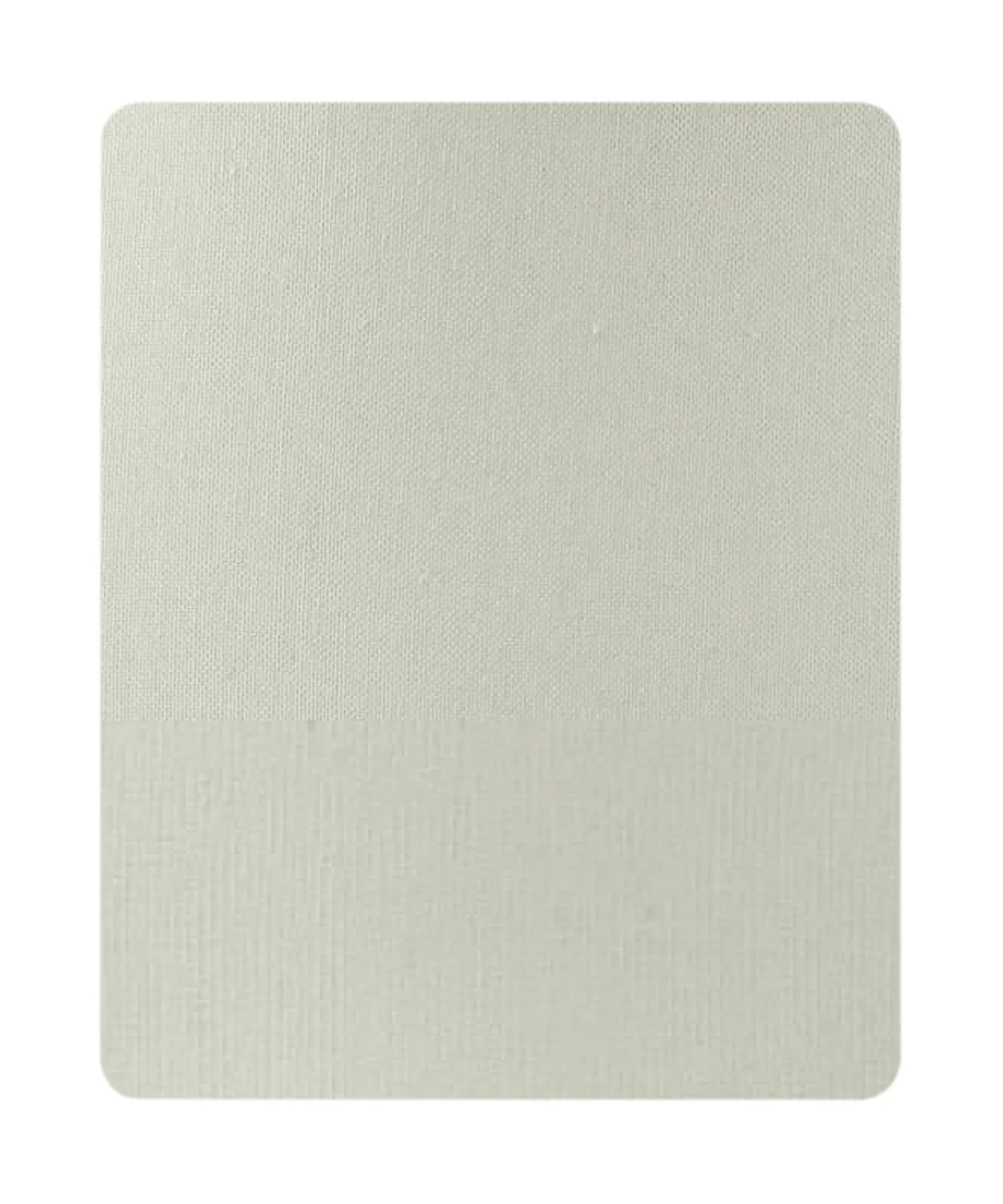 Moderne Flush Mount Conversion Kit 16"w Light Oatmeal Linen Drum Lampshade - Image 6