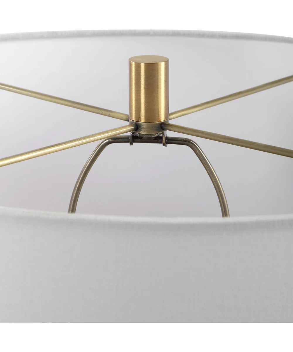 Moher Glossy Blue Table Lamp - Image 6