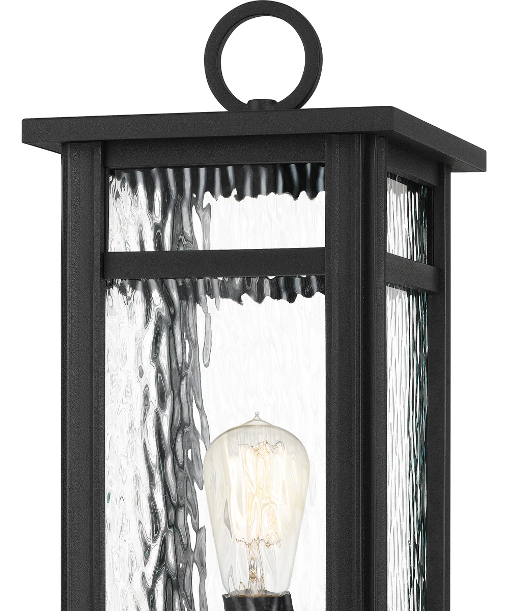 Moira Large 1-light Outdoor Post Light Coastal Armour Steel Earth Black - Image 6