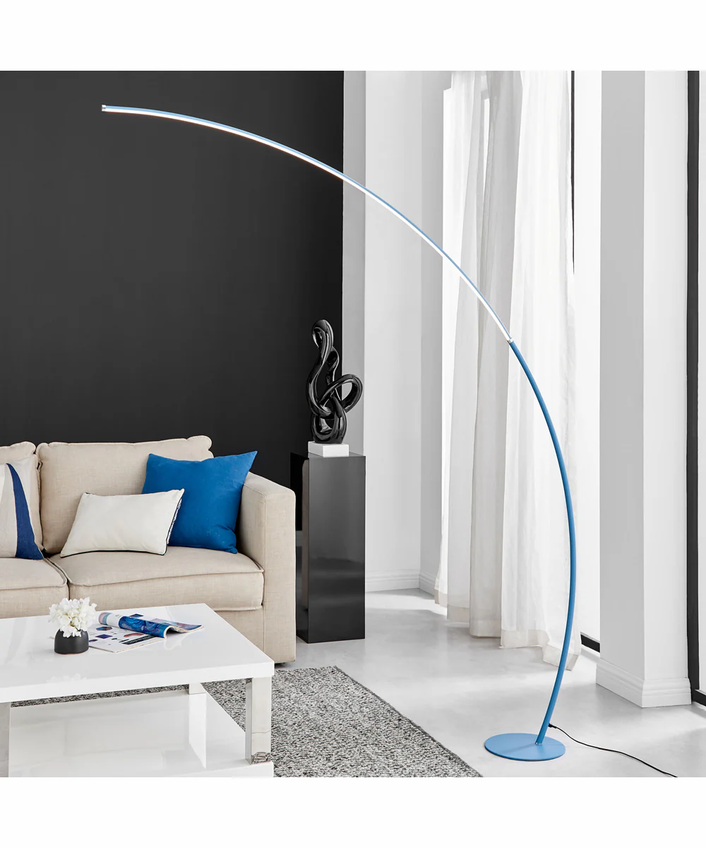 Monita 1-Light Led Arch Lamp Blue - Image 3