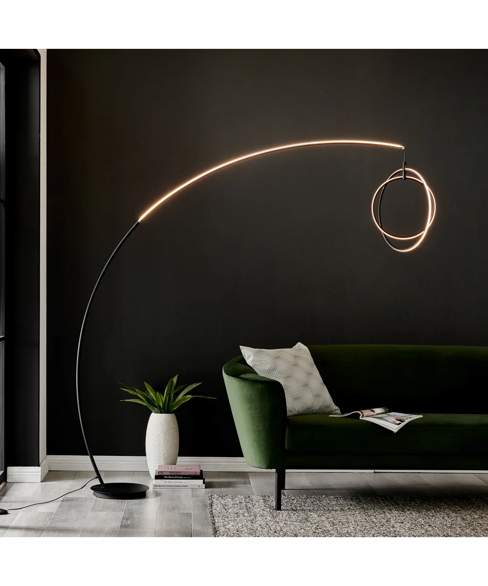 Monita Led Arch Lamp Black - Image 3