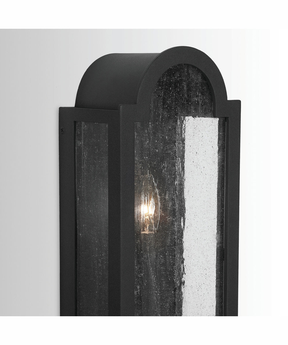 Monroe 1-Light Wall Mount Rain or Shine Black - Image 3