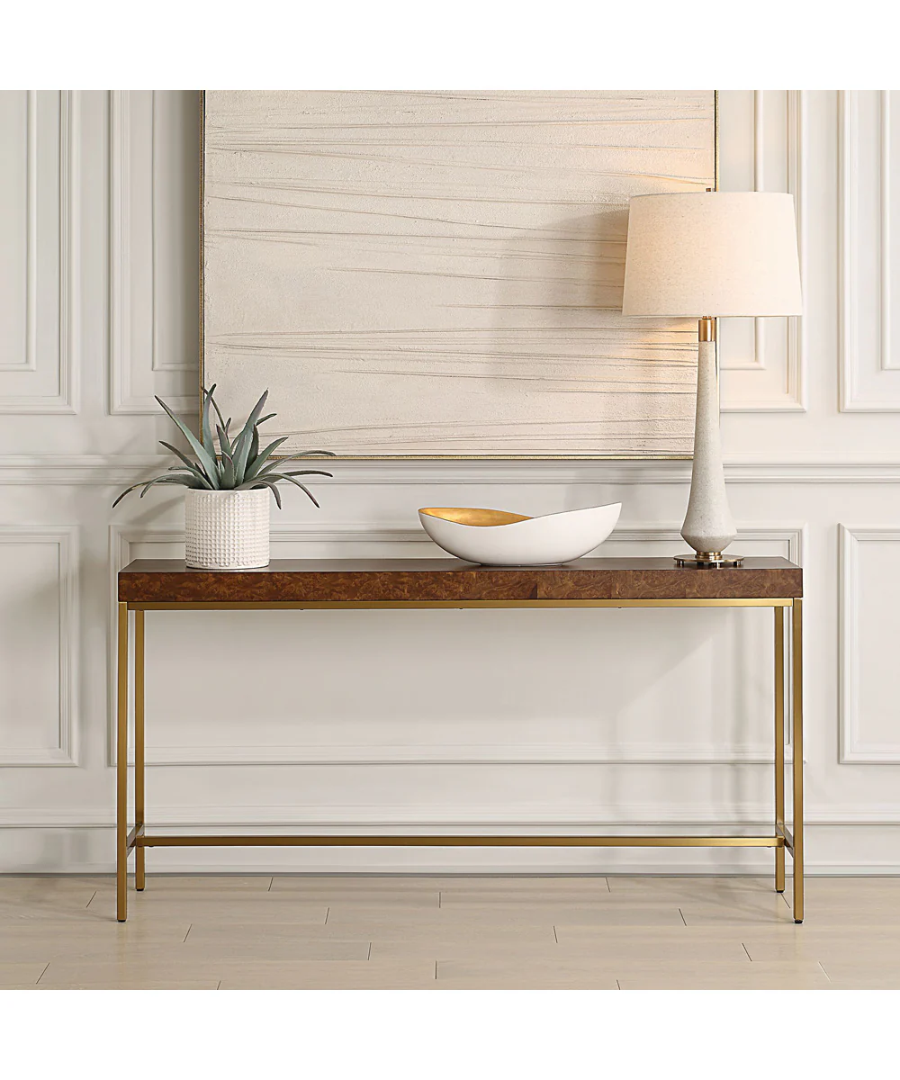 Moran Burl Console Table - Image 2