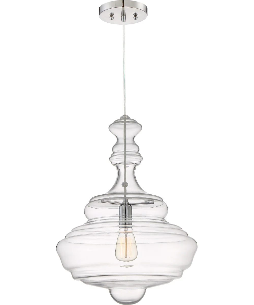 Morocco 1-light Pendant Polished Chrome