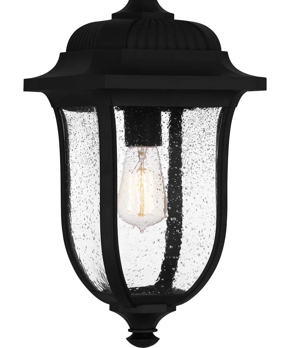 Mulberry Large 1-light Outdoor Pendant Light  Coastal Armour Matte Black - Image 6