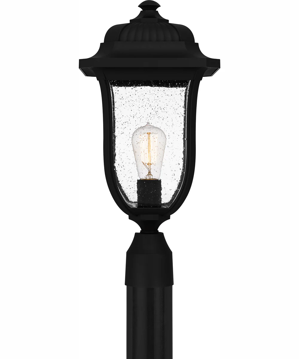 Mulberry Large 1-light Outdoor Post Light  Coastal Armour Matte Black - Image 4