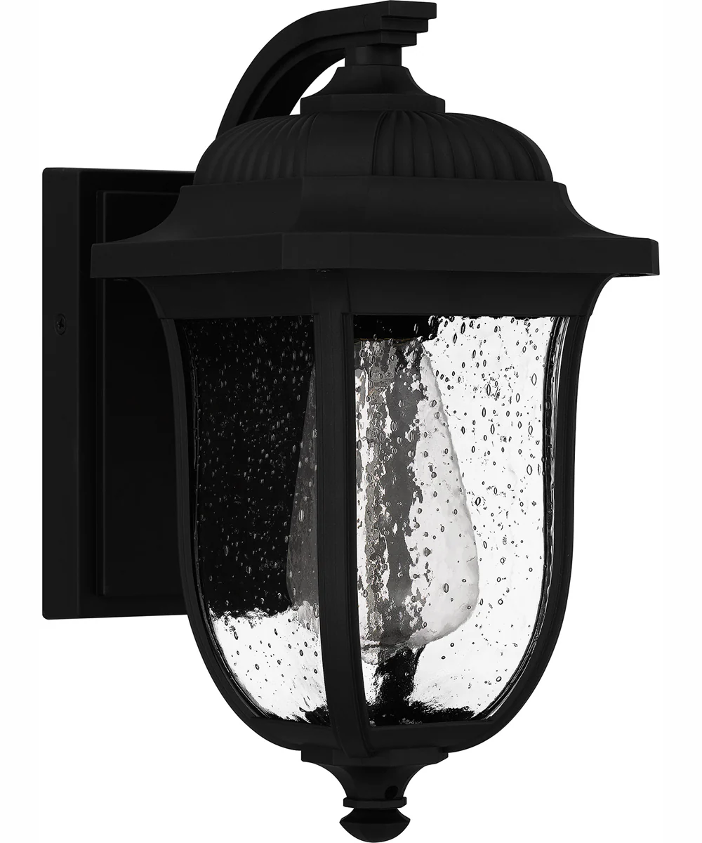 Mulberry Small 1-light Outdoor Wall Light Coastal Armour Matte Black - Image 3