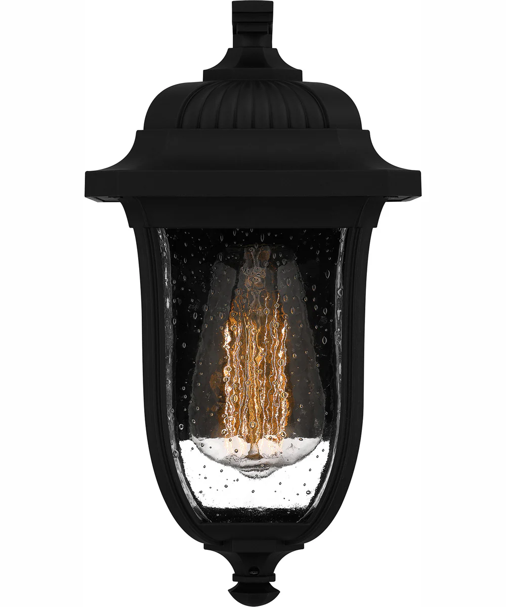 Mulberry Small 1-light Outdoor Wall Light Coastal Armour Matte Black - Image 4