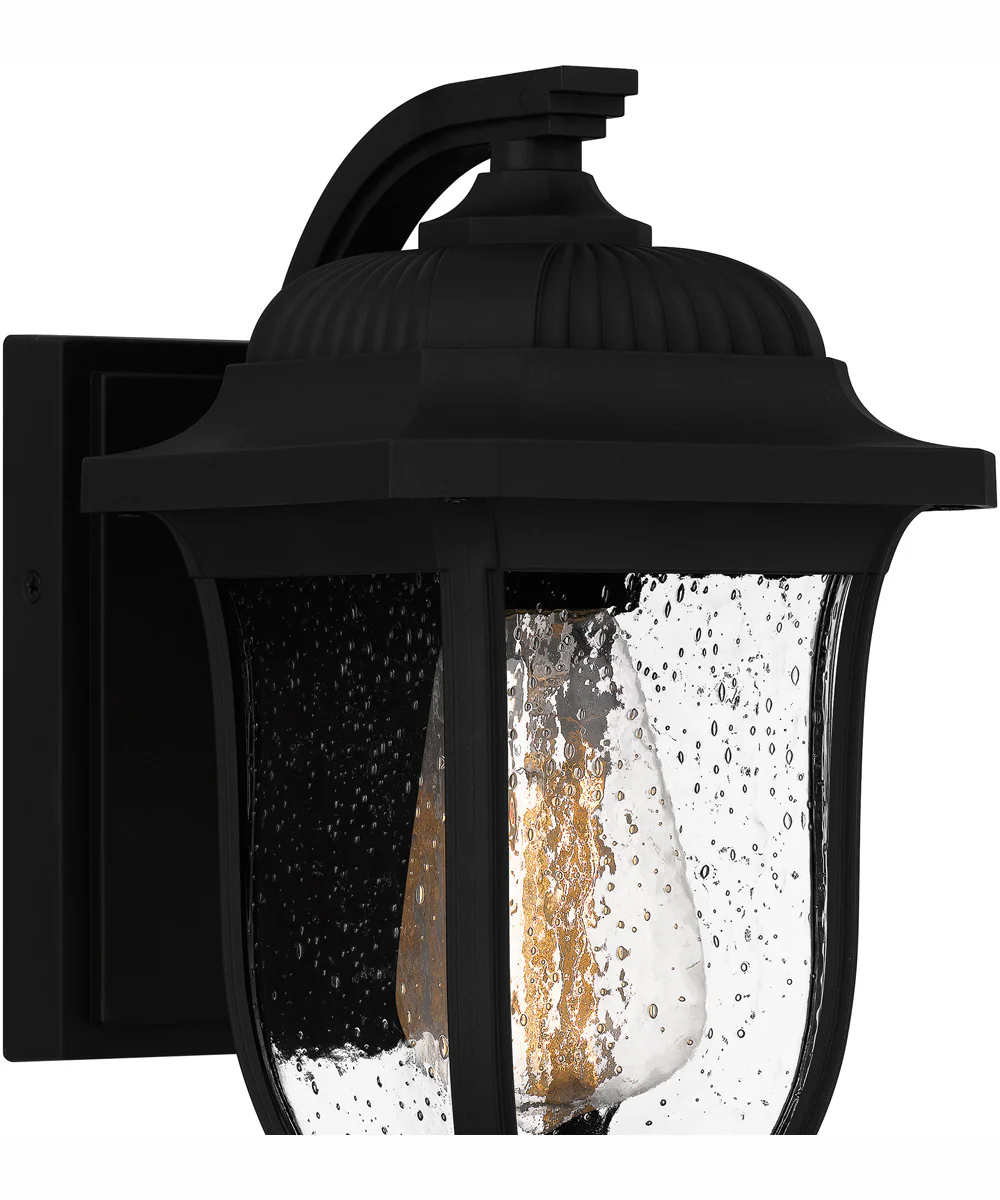 Mulberry Small 1-light Outdoor Wall Light Coastal Armour Matte Black - Image 6