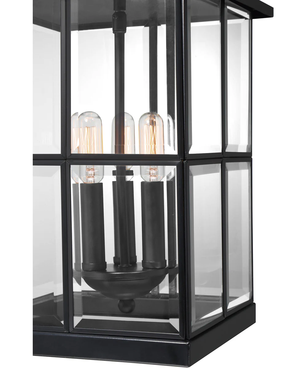Mulligan Large 3-light Outdoor Wall Light Matte Black - Image 6