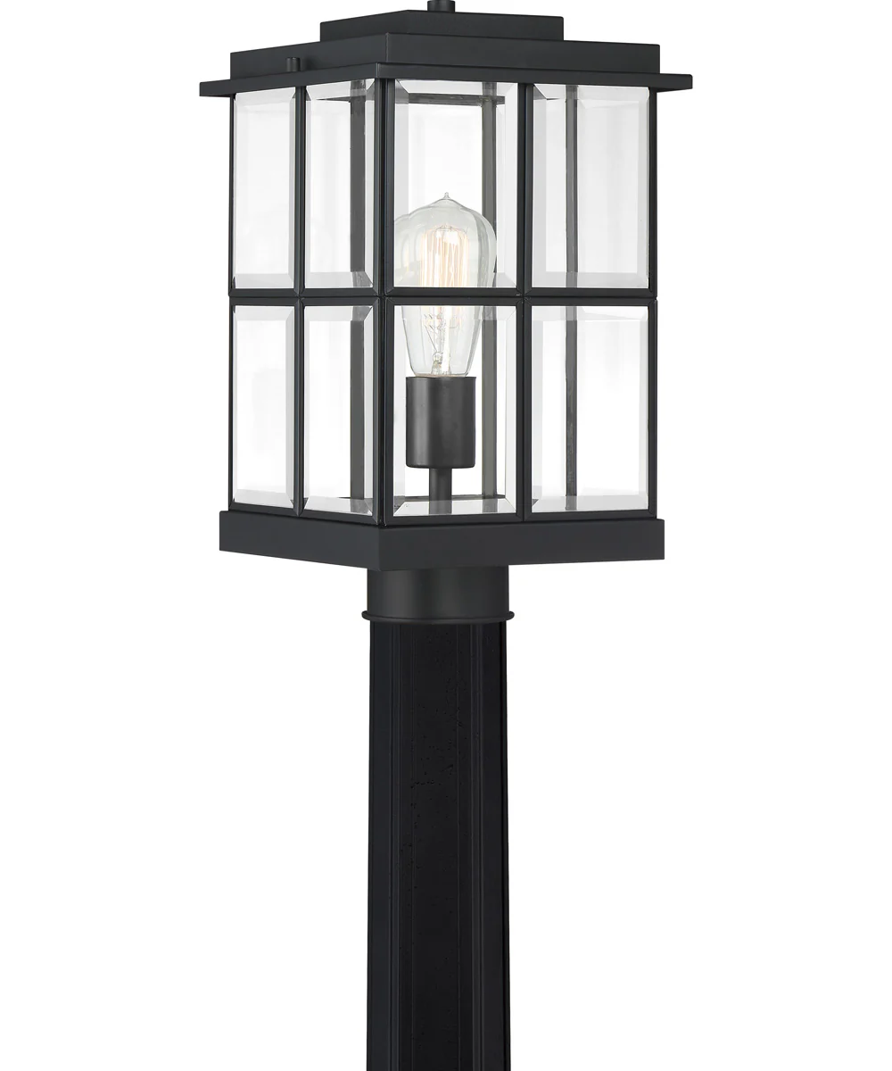 Mulligan Medium 1-light Outdoor Post Light Matte Black - Image 2