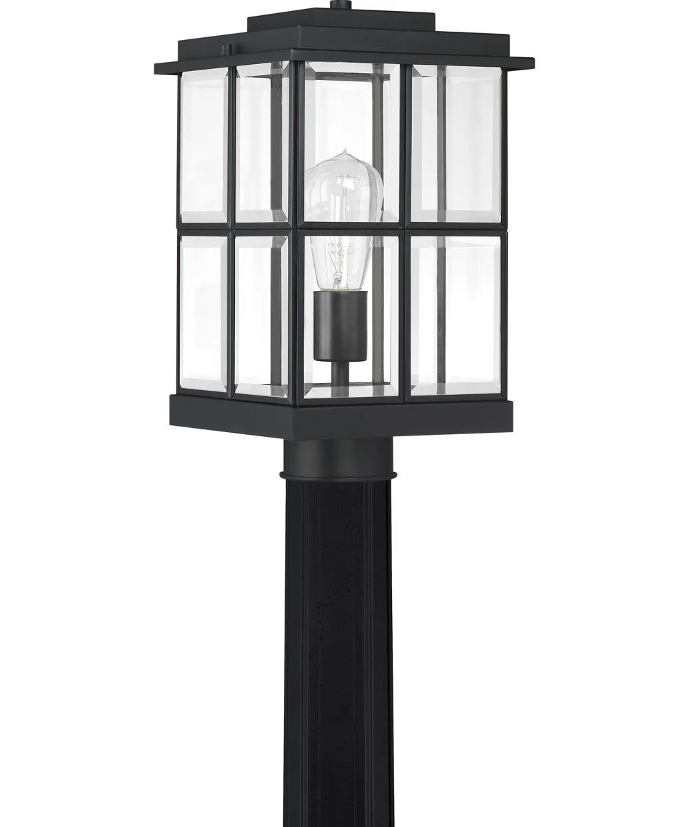 Mulligan Medium 1-light Outdoor Post Light Matte Black - Image 3