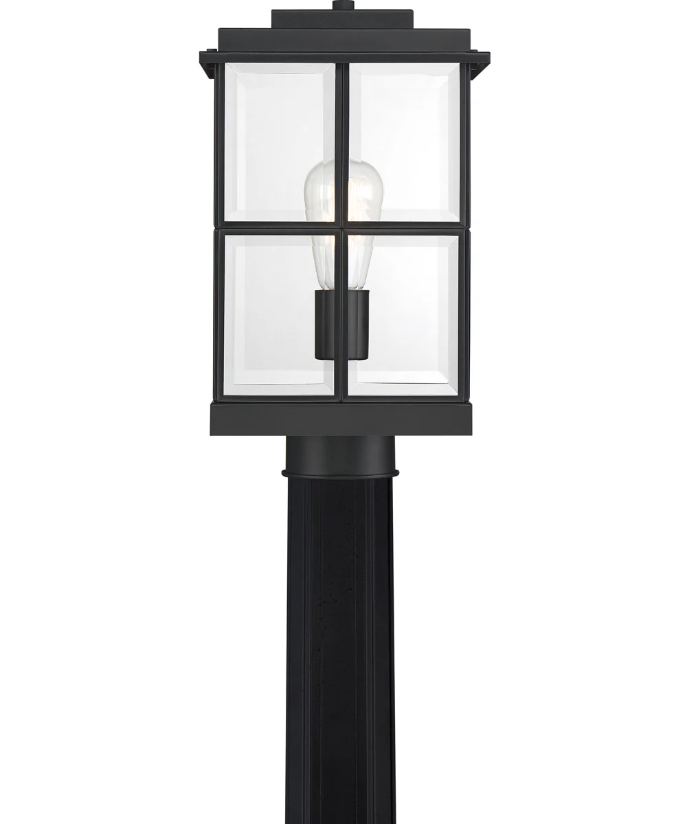 Mulligan Medium 1-light Outdoor Post Light Matte Black - Image 4