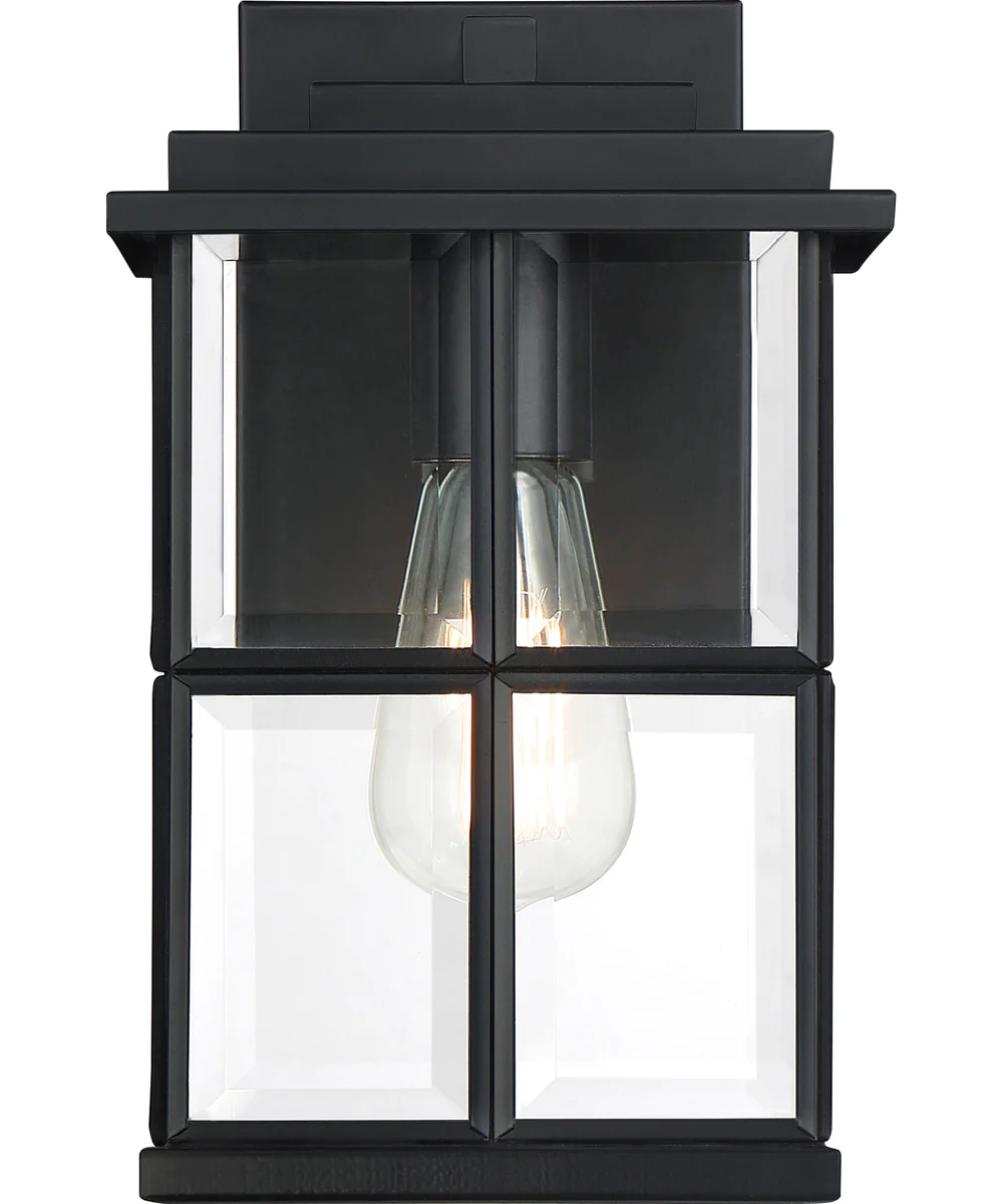 Mulligan Small 1-light Outdoor Wall Light Matte Black - Image 4