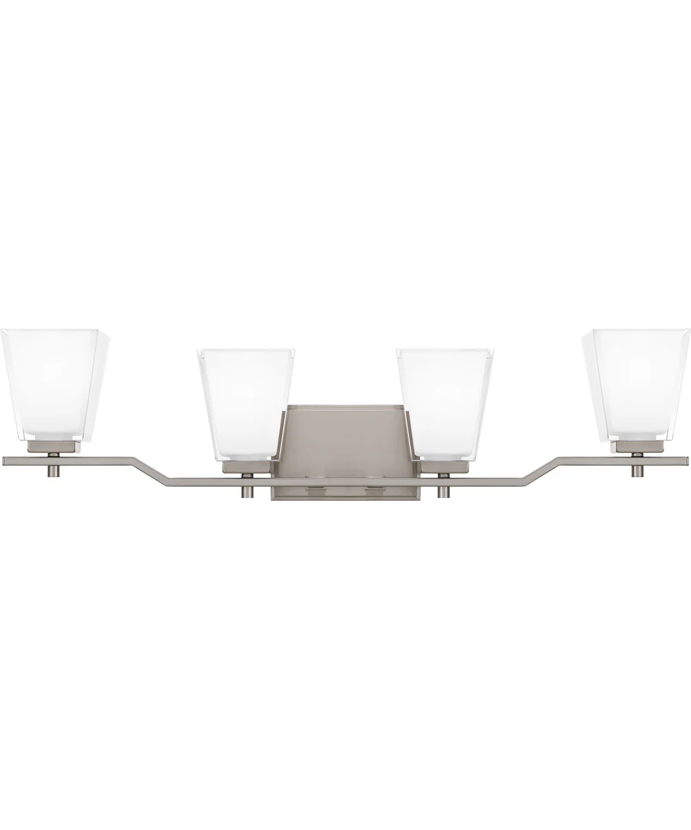Myra Extra Large 4-light Bath Light Brushed Nickel - Image 2