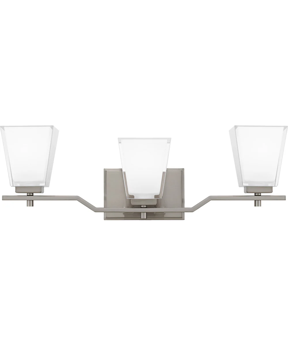 Myra Large 3-light Bath Light Brushed Nickel - Image 2