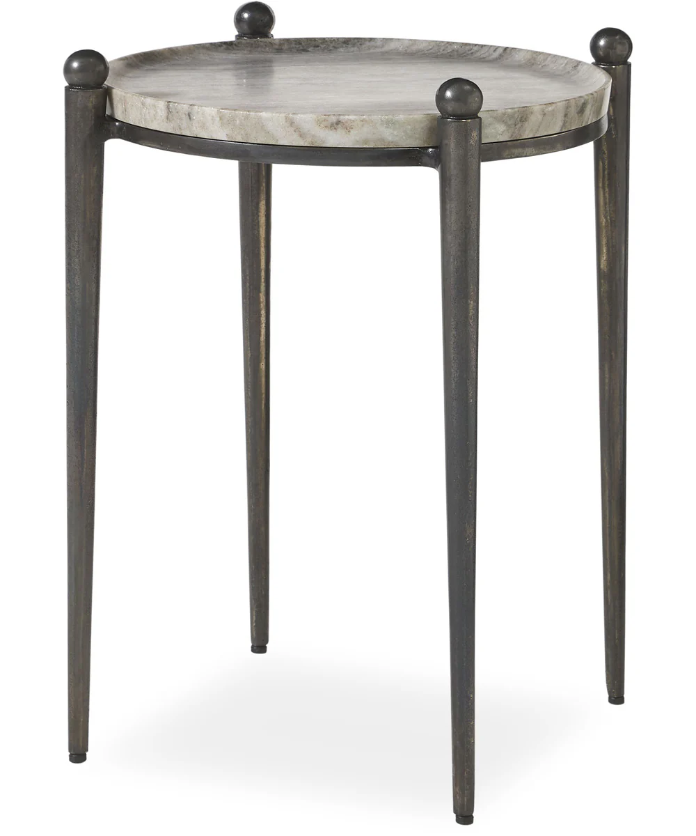 Nahunta Dark Bronze Accent Table