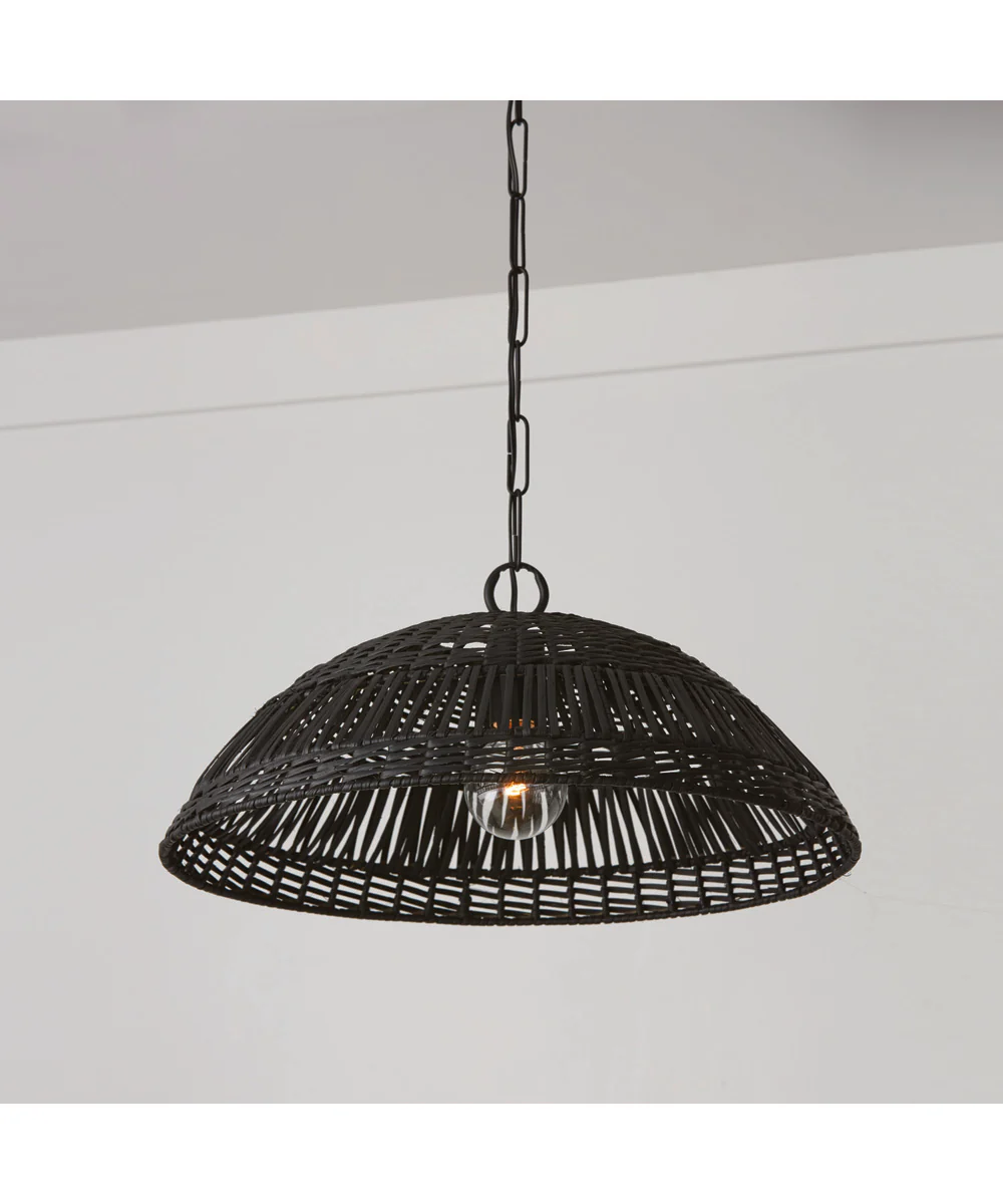 Naomi 1-Light Pendant Matte Black - Image 2