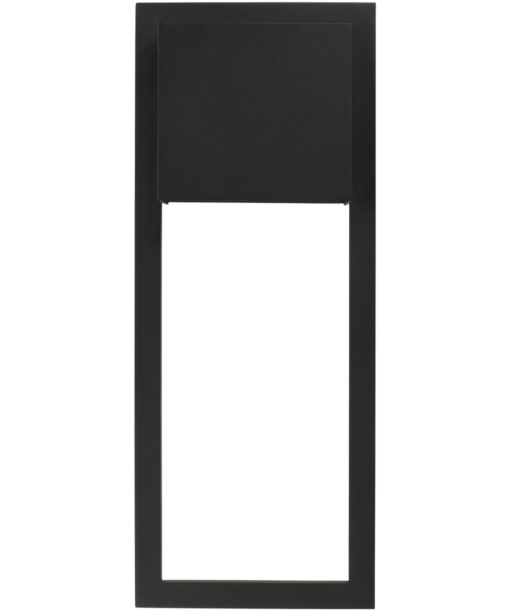 Nate 1-Light Outdoor Wall-Lantern Black - Image 3