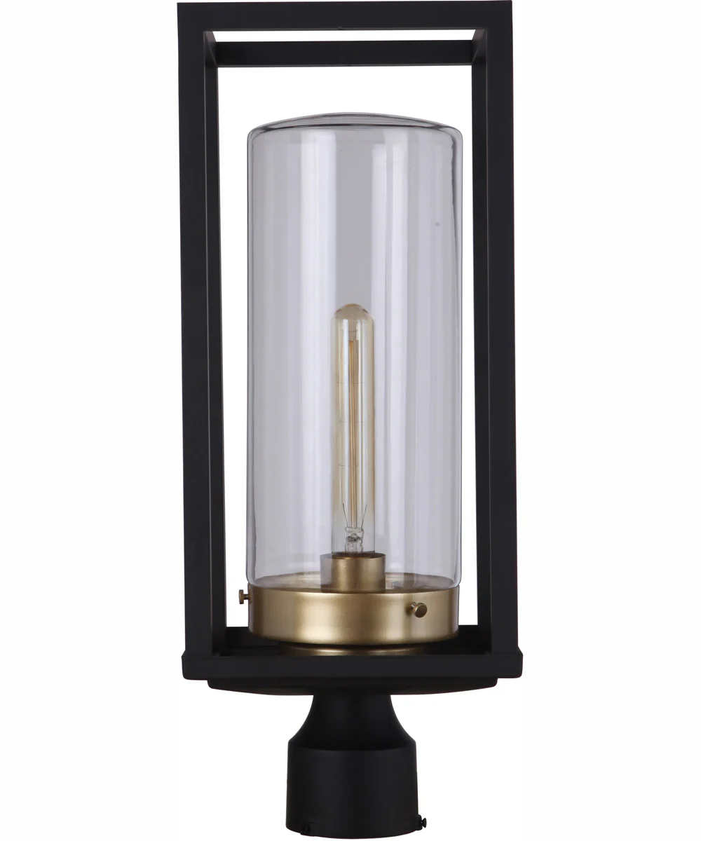 Neo 1-Light Outdoor Post Mount Midnight Satin Brass - Image 3