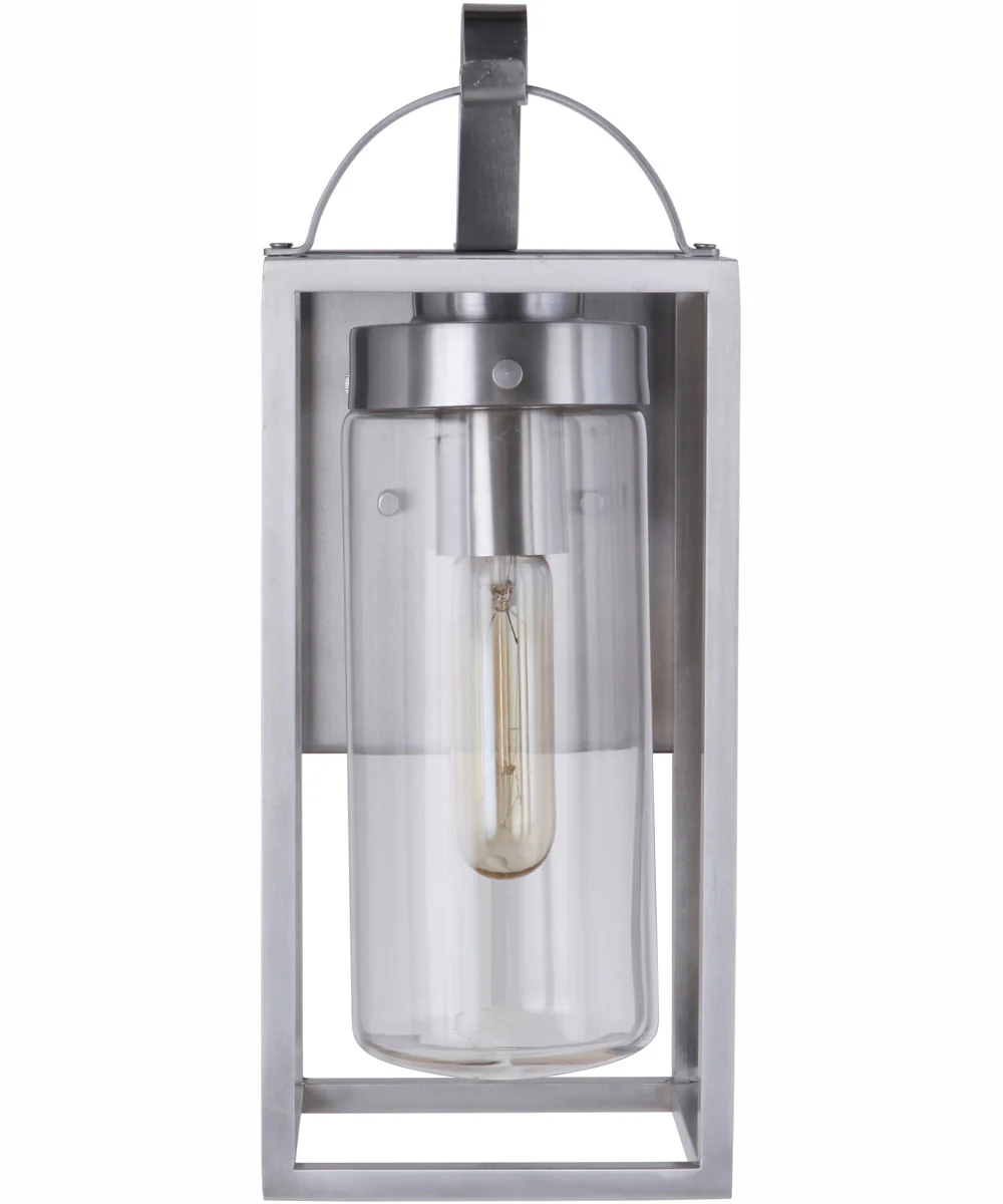 Neo 1-Light Outdoor Wall Lantern Satin Aluminum - Image 3
