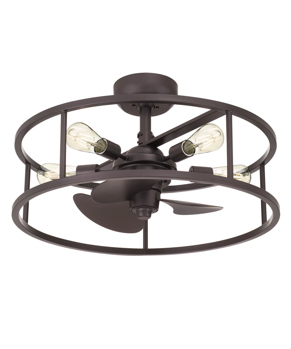 New Harbor 5-light Fandelier Western Bronze - Image 4