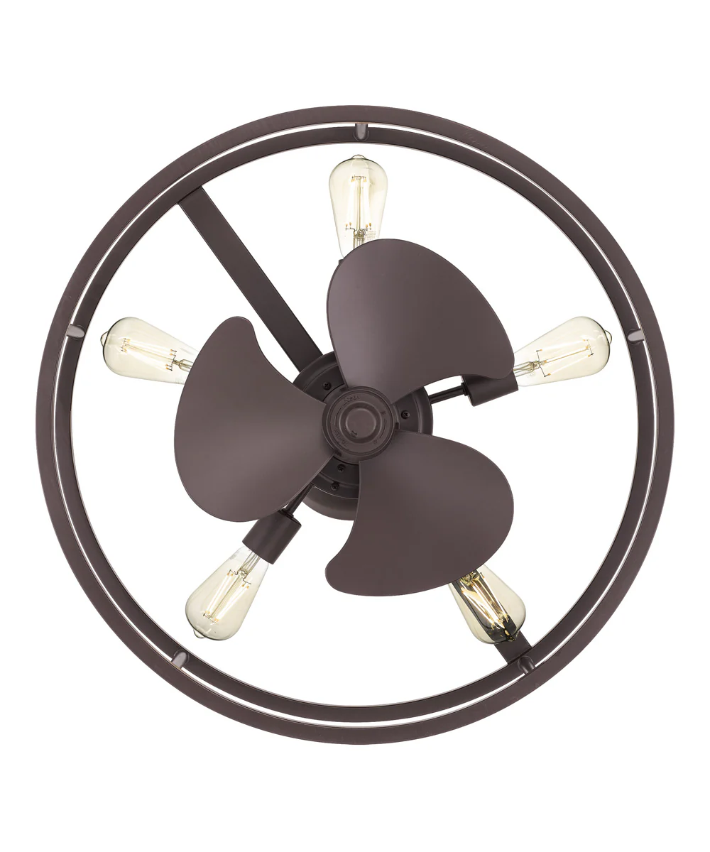 New Harbor 5-light Fandelier Western Bronze - Image 5