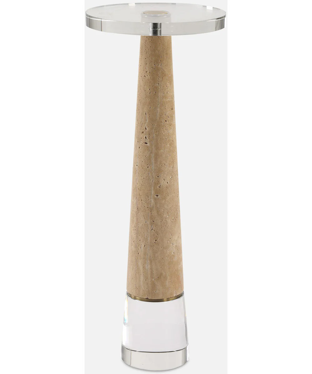 Niari Travertine Drink Table