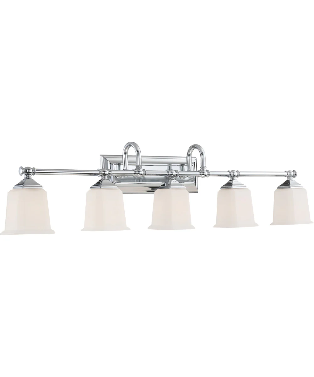 Nicholas 5-light Bath Light Polished Chrome - Image 4