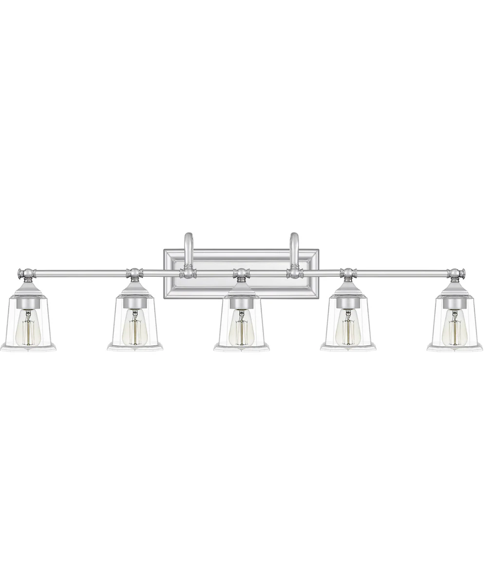 Nicholas 5-light Bath Light Polished Chrome - Image 3