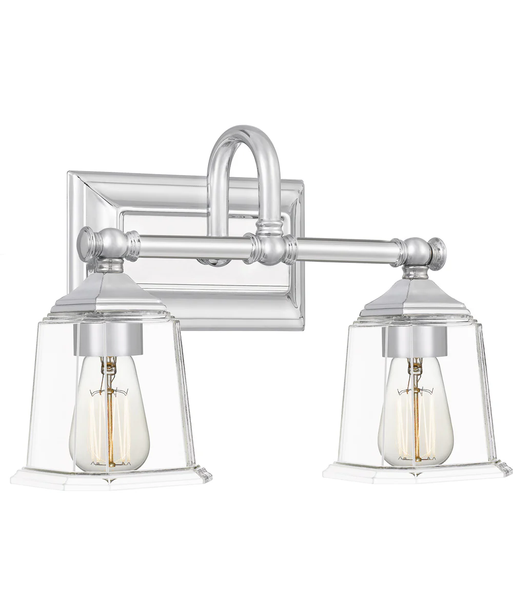 Nicholas Medium 2-light Bath Light Polished Chrome - Image 4