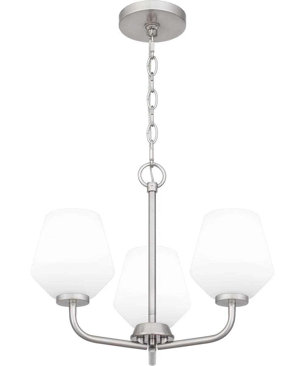 Nielson Large 3-light Pendant Brushed Nickel - Image 4