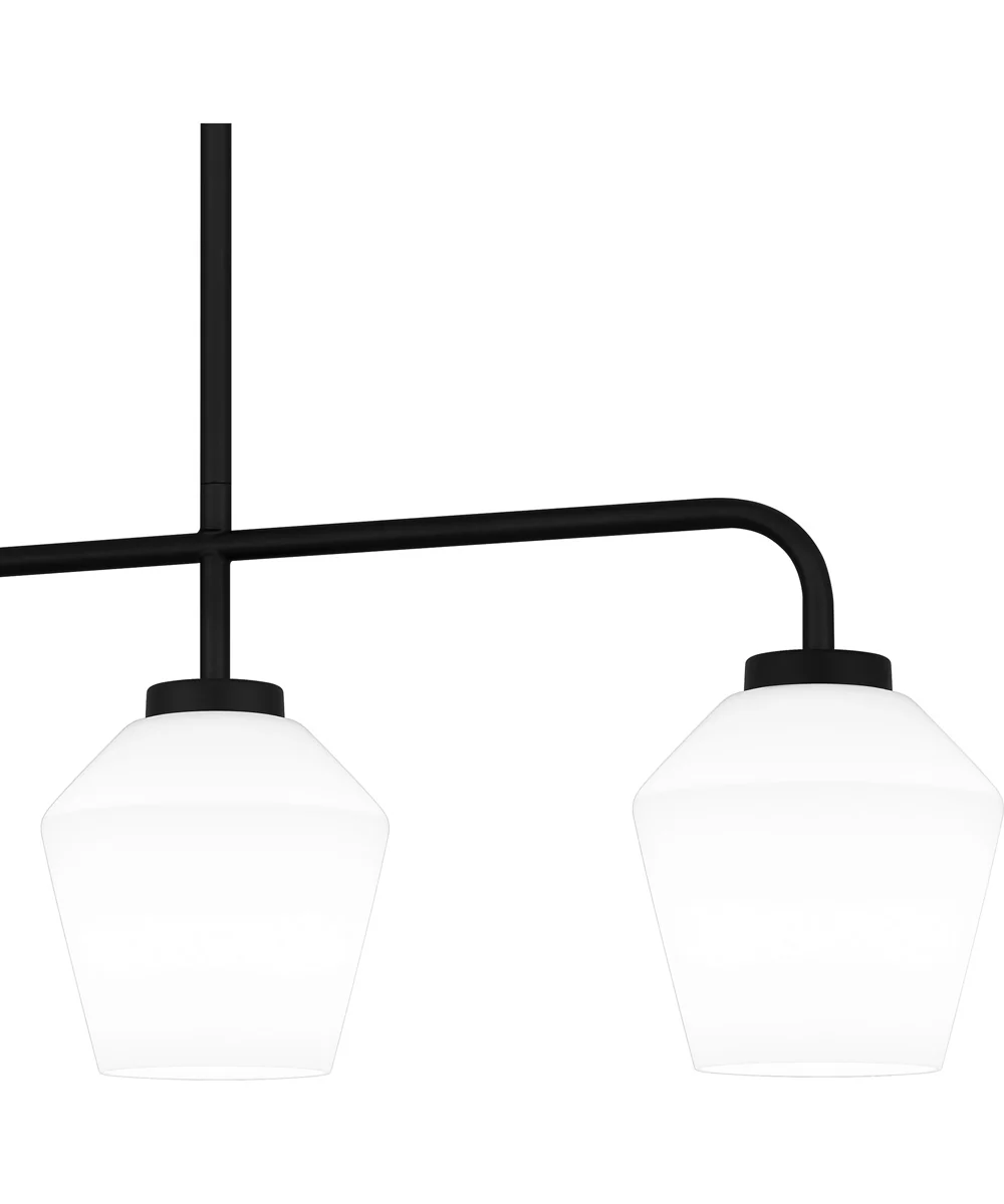 Nielson Medium 4-light Island Light Matte Black - Image 6