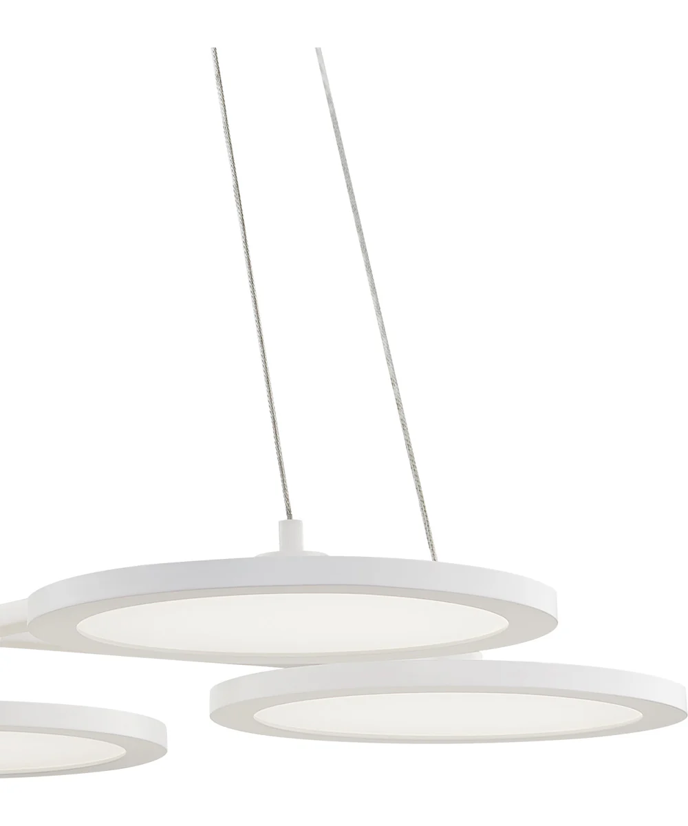 Nitro Chandelier White Lustre - Image 6