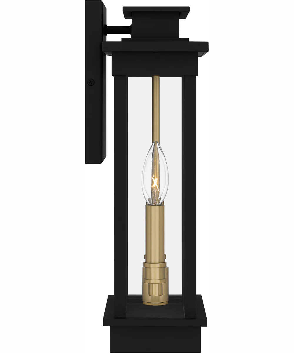 Noelle Medium 2-light Outdoor Wall Light Coastal Armour Aluminum Matte Black - Image 5