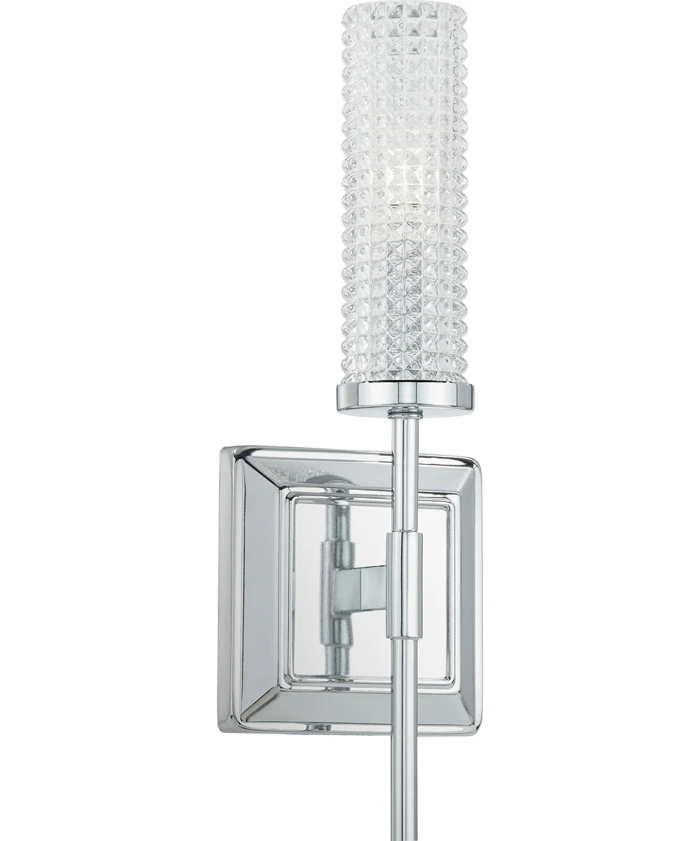 Nora Small 1-light Wall Sconce Polished Chrome - Image 5
