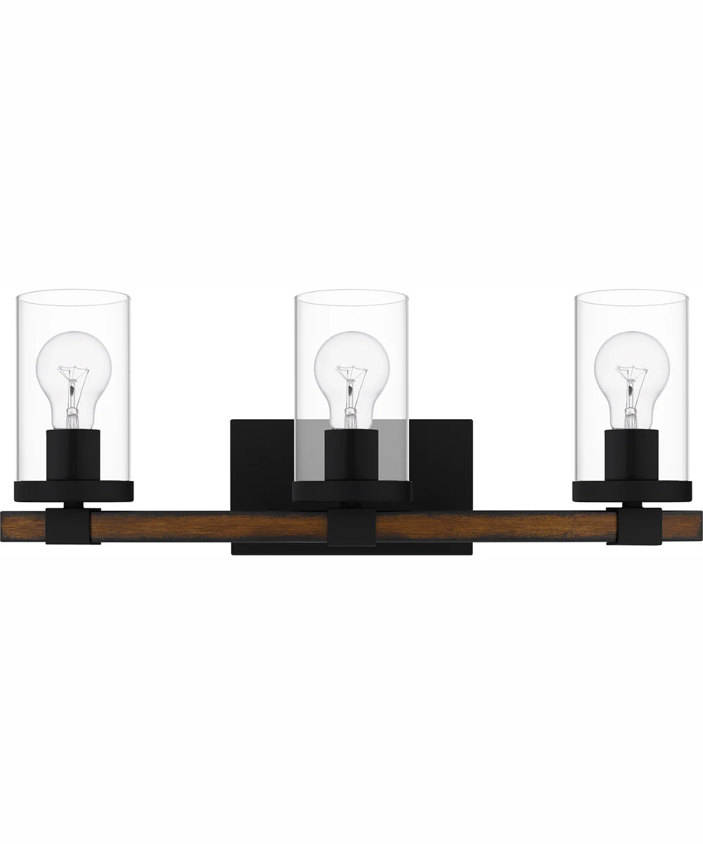 Nottinghill Large 3-light Bath Light Matte Black - Image 3