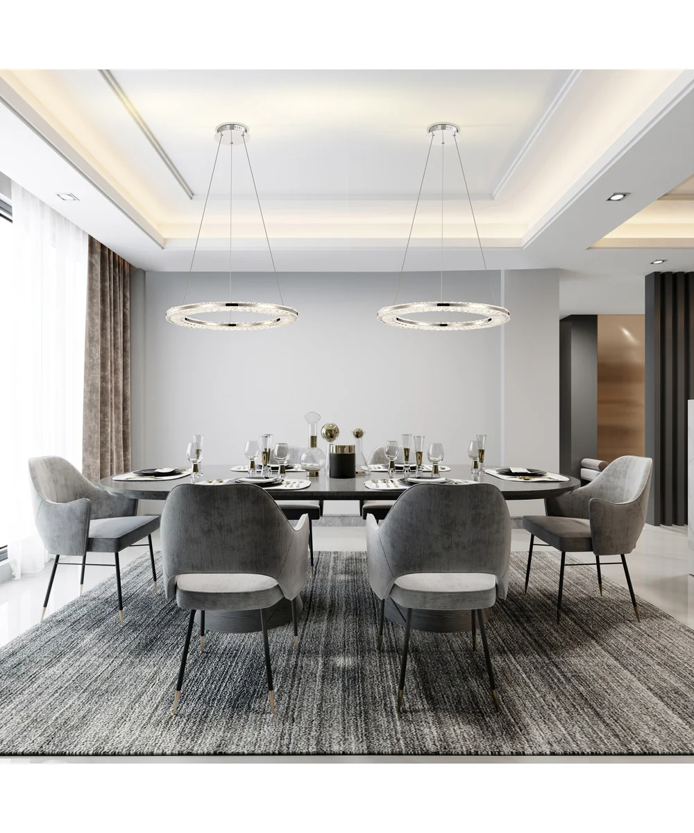 Nova Pendant Polished Nickel - Image 2