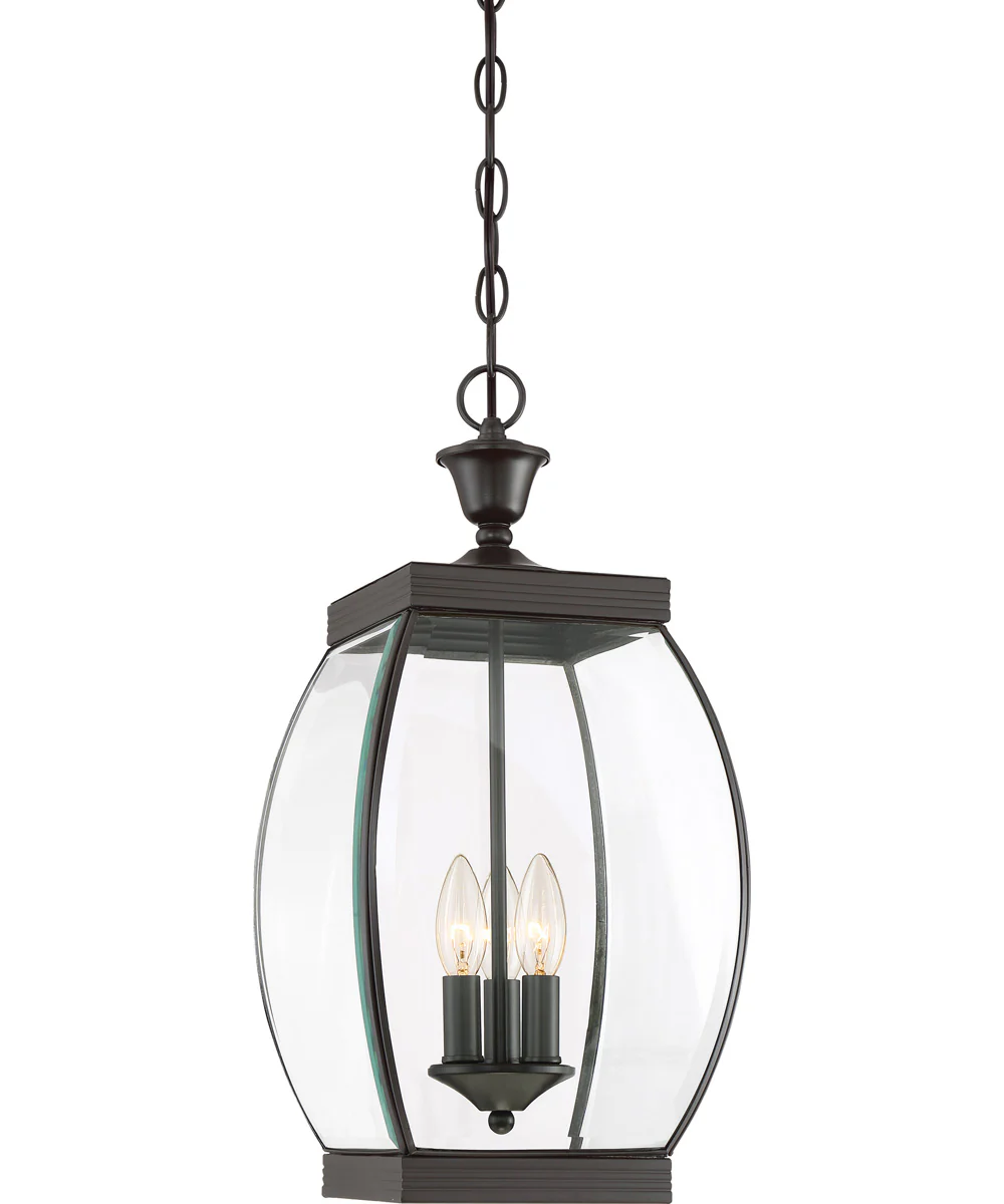 Oasis Large 3-light Outdoor Pendant Light Medici Bronze