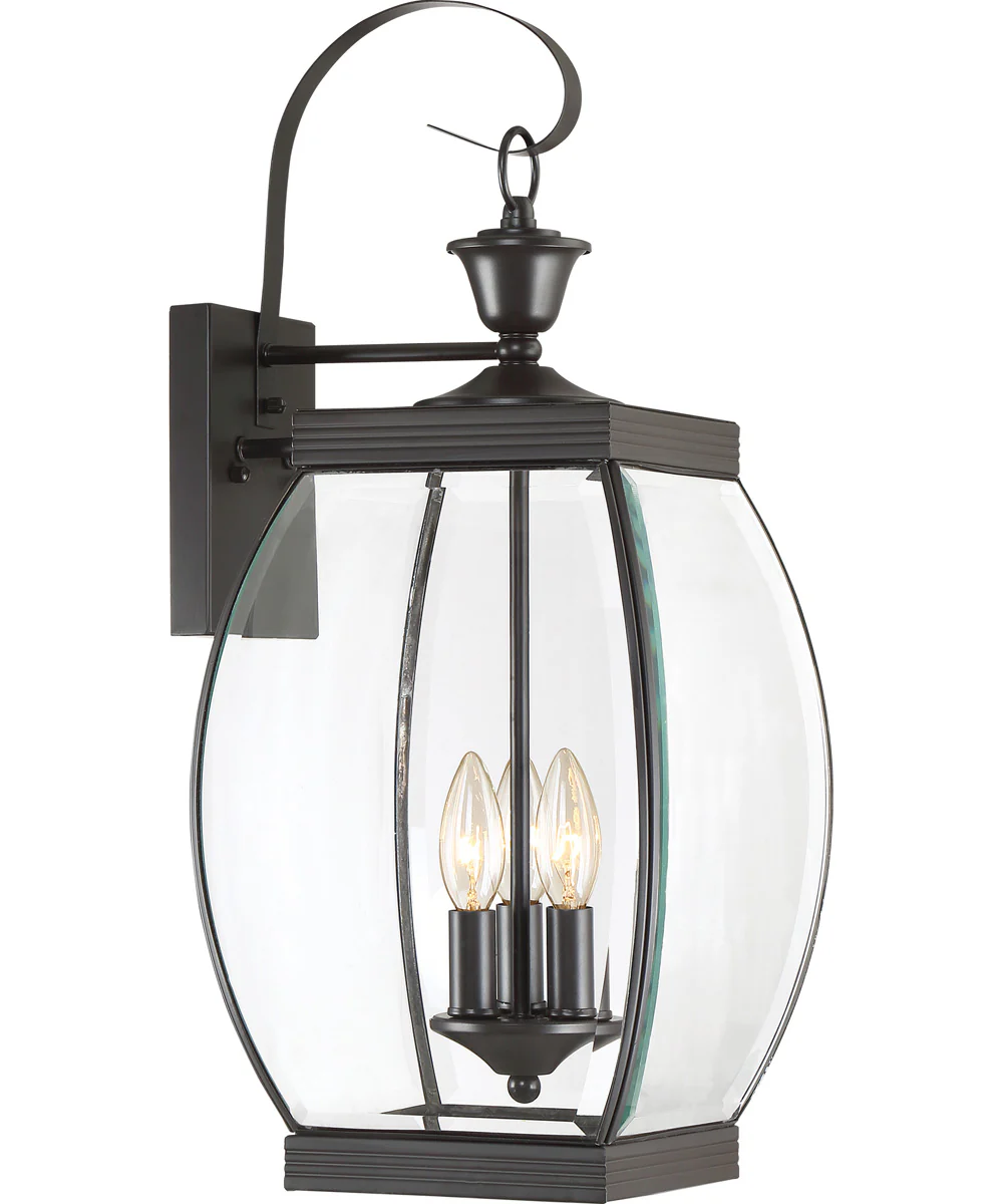Oasis Large 3-light Outdoor Wall Light Medici Bronze - Image 2