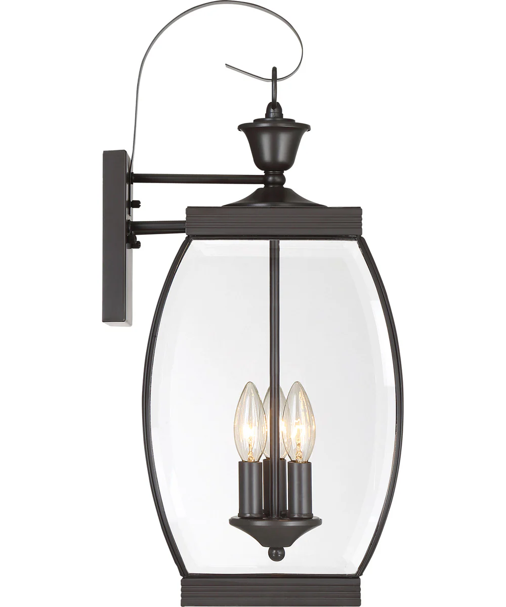 Oasis Large 3-light Outdoor Wall Light Medici Bronze - Image 5
