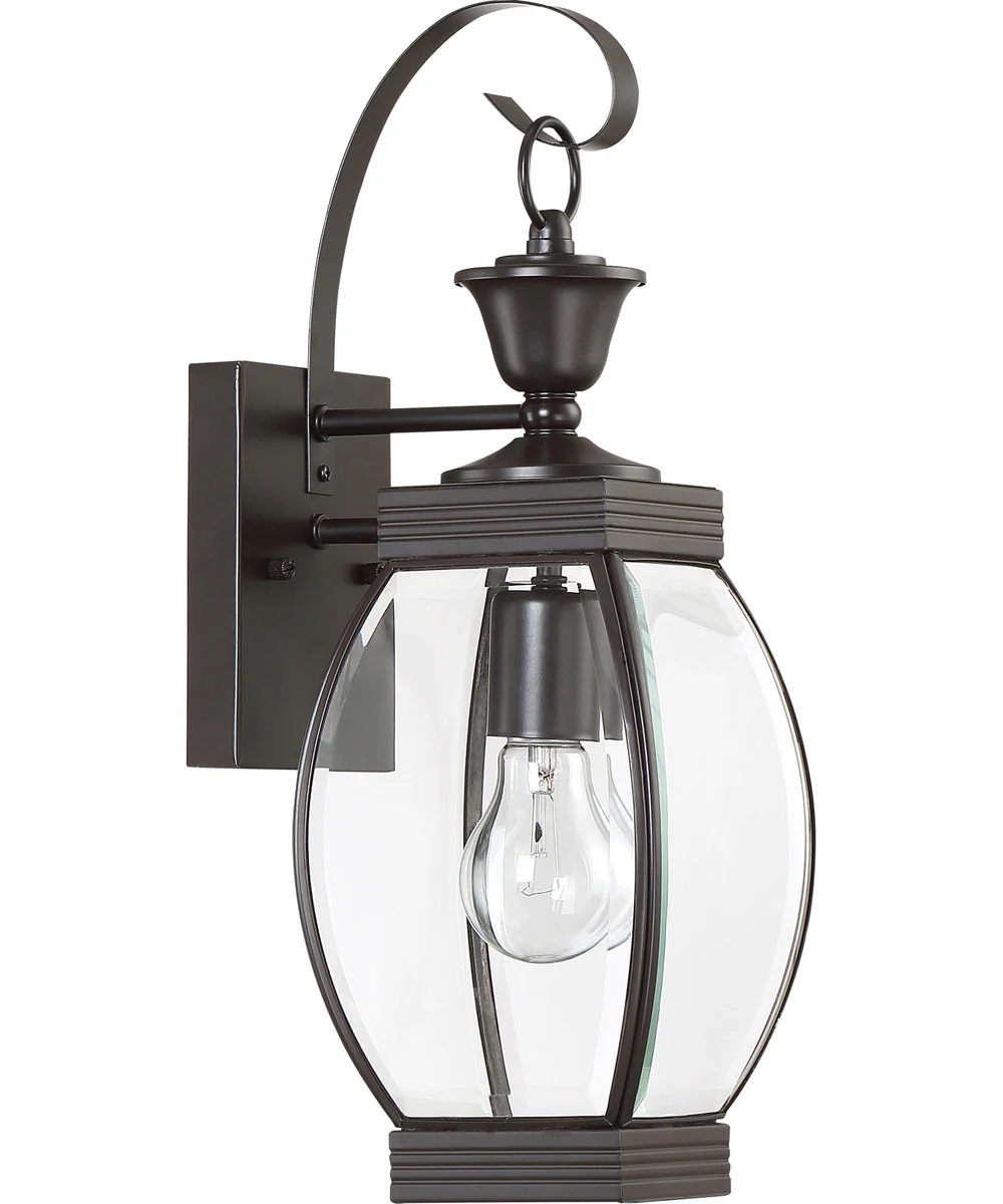 Oasis Small 1-light Outdoor Wall Light Medici Bronze - Image 3
