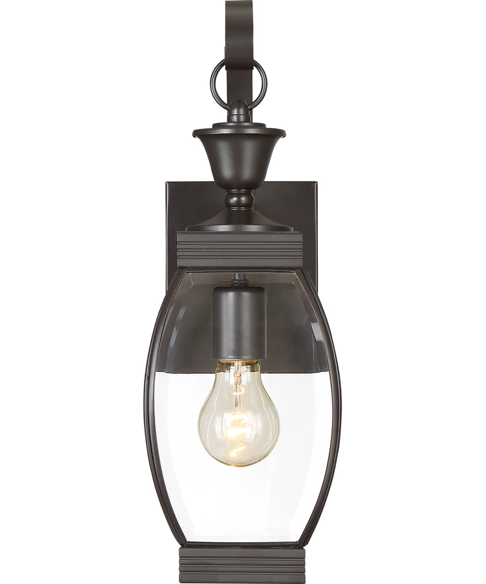 Oasis Small 1-light Outdoor Wall Light Medici Bronze - Image 4