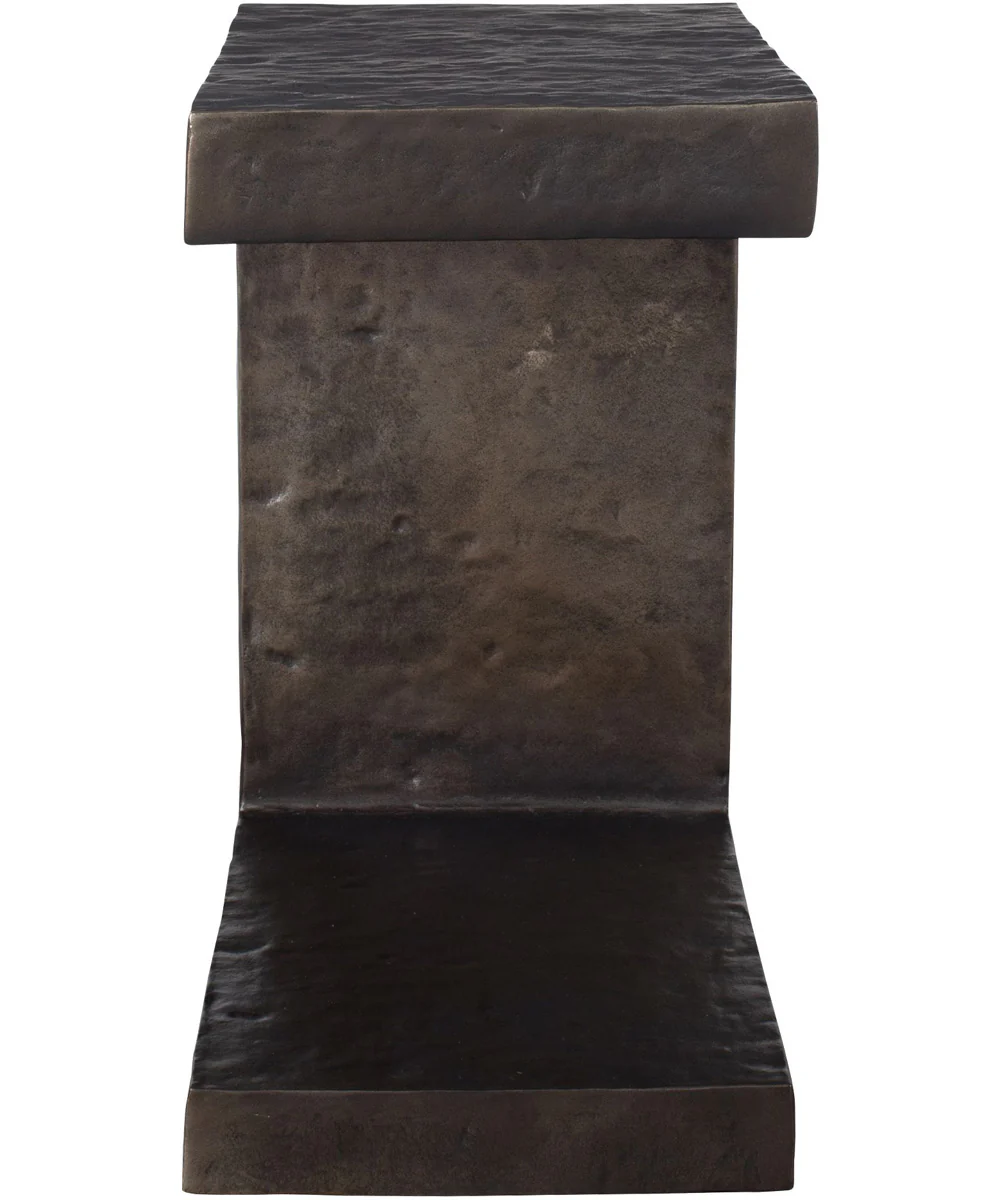 Obra Bronze Outdoor Side Table - Image 3