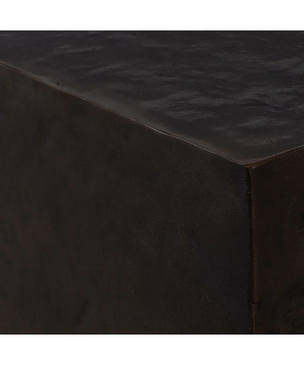 Obra Bronze Outdoor Side Table - Image 4