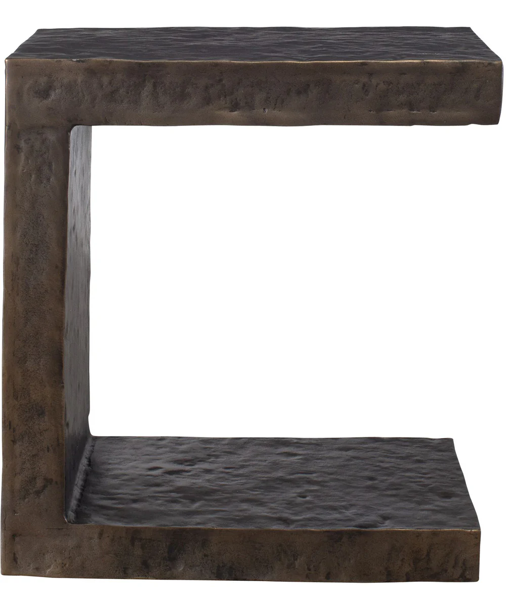 Obra Bronze Outdoor Side Table - Image 5