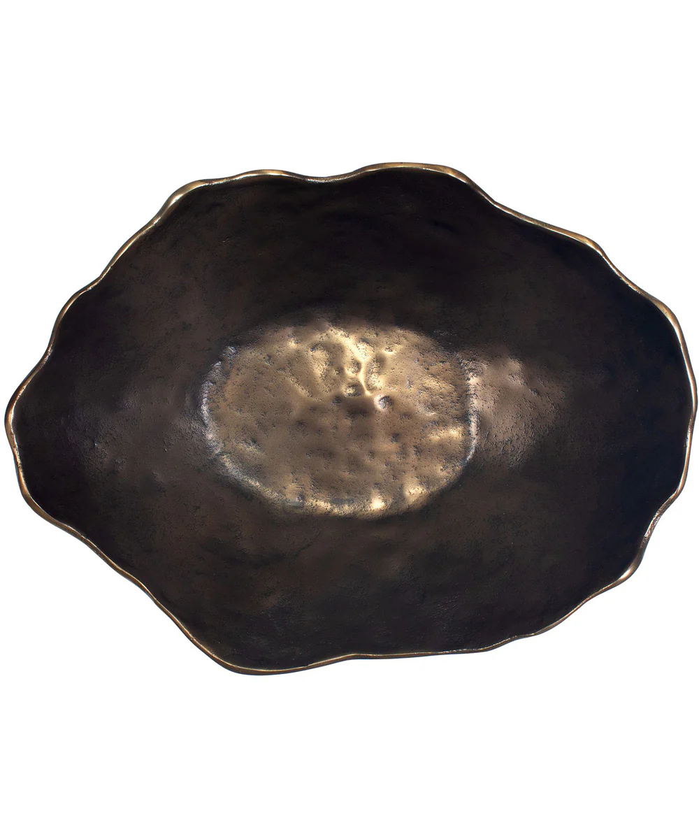Obscura Bronze Outdoor Bowl - Image 4