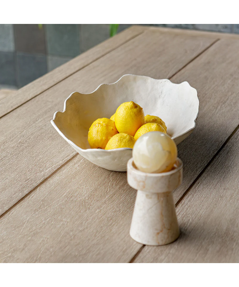 Obscura Warm White Outdoor Bowl - Image 4
