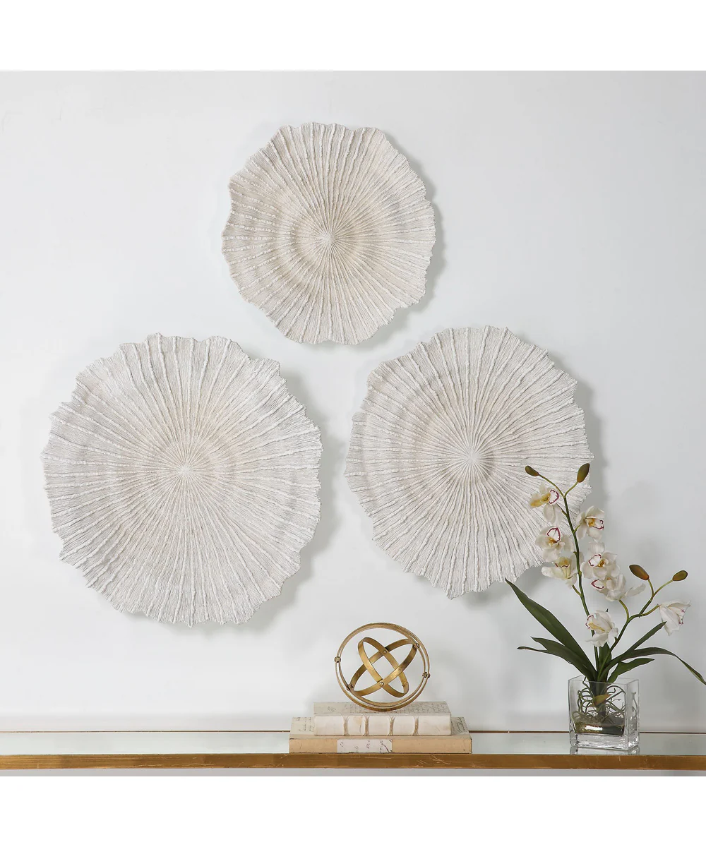 Ocean Gems Coral Wall Decor, Set of 3 - Image 2