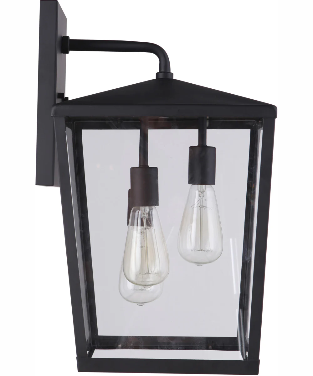 Olsen 3-Light Outdoor Wall Lantern Midnight - Image 5